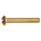 brass machine screw slot pan head(DIN85)